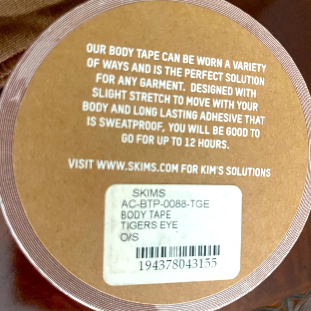Skims body tape